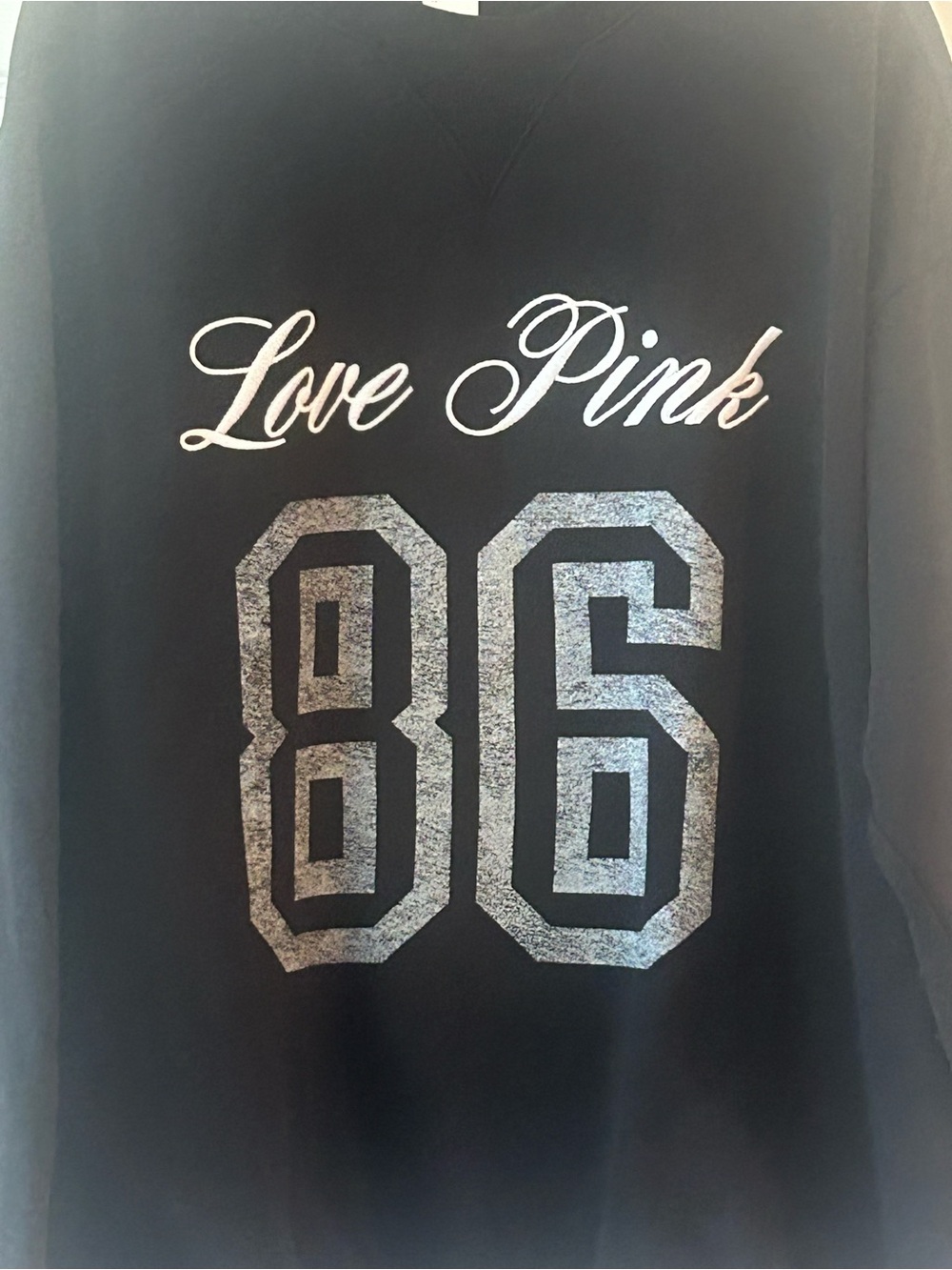PINK Victoria's Secret " Love PInk 86" Sweatshirt - Picture 3 of 5